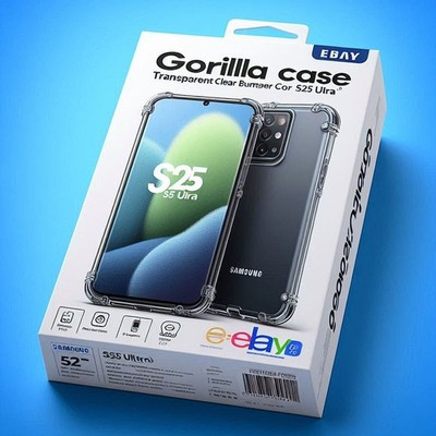 Gorilla Hülle für Samsung Galaxy S25 ULTRA S24 S23/S22 Bumper Stoßfest Cover