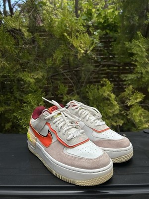 Nike Air Force 1 Low Shadow Orange Pearl (Women's) Us 8