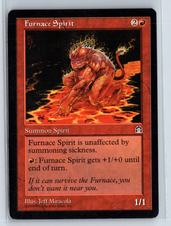 (2X) Furnace Spirit Stronghold Common – MTG Magic the Gathering Card - Image 3 of 4