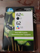 HP N9H67FN 62XL 62 Black High Yield and Tri-Color Combo Pack Cartriges