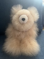 8 Champagne - Super Soft Handmade Alpaca Bear - Premium Quality - "100 Alpaca"