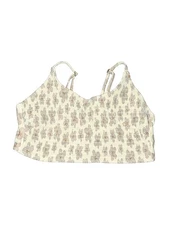 Rylee + Cru Women Ivory Swimsuit Top XL