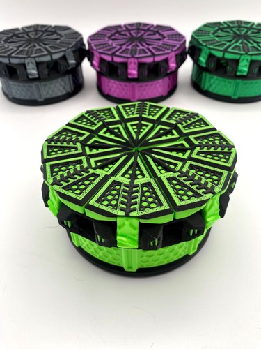 Tilting Doors Dice Set Box: 7 dice set holder for your DnD Dice - Picture 47 of 66