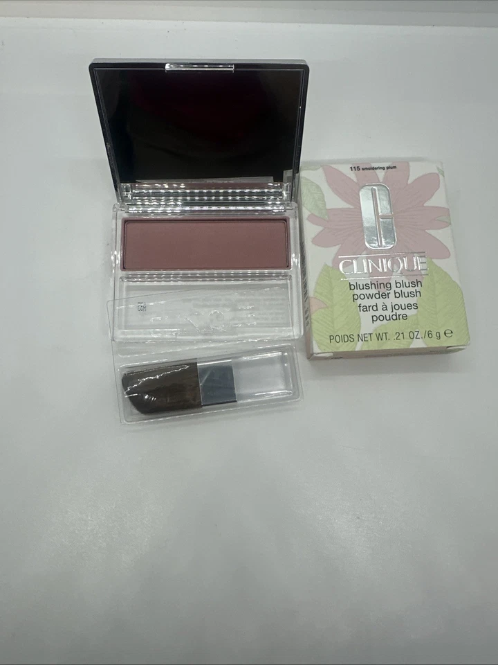 Clinique Blushing Blush Powder Blush #115 Smoldering Plum New in box BNIB! - Image 3 of 4