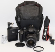 Canon 550D EOS DSLR camera + 18-55mm zoom Lens | Kit | Low Shutter | Warranty