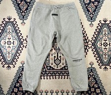 Essentials Fear of God Sweatpants, Dark Oatmeal, Size Large