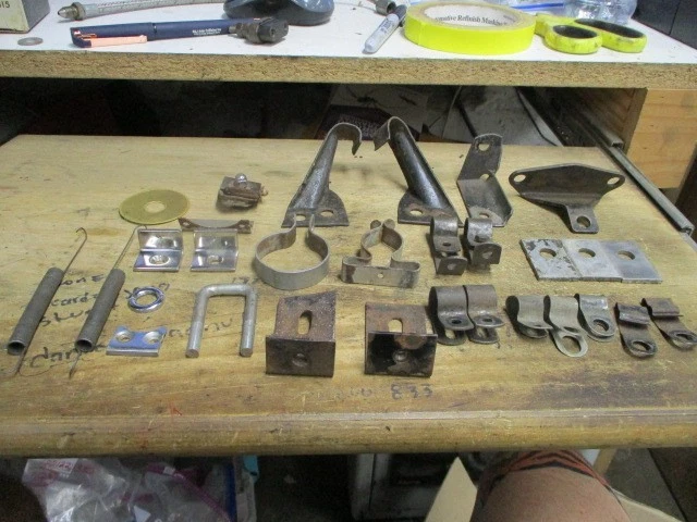 捷豹 XK120 XK140 XK150 杂项 硬件套装-支架夹装饰原始设备制造商 — 第 4/4 张图片