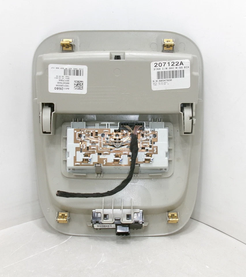 Chevrolet Colorado 2017 techo superior consola bronceado OEM Foto 2 de 4