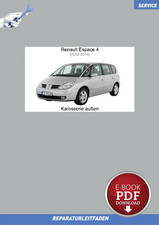 Ebook Renault Espace 4 (2002-2014) Werkstatthandbuch Karosserie außen