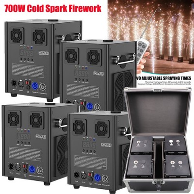 UKING 700W Cold Spark Machine Stage Effect DMX Firework Machine Wedding Show