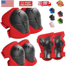Kids Protective Gear Set Knee Pads for Kids 3-14 Toddler Knee and Elbow Pads...