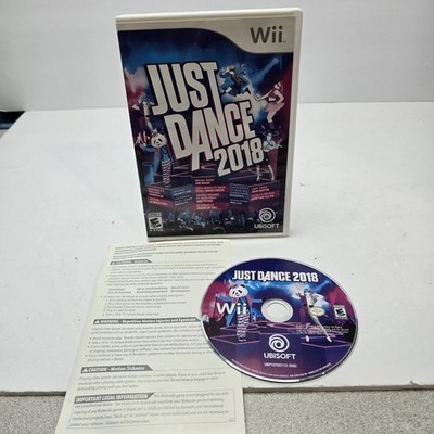 Just Dance 2018 (Nintendo Wii, 2017) CIB