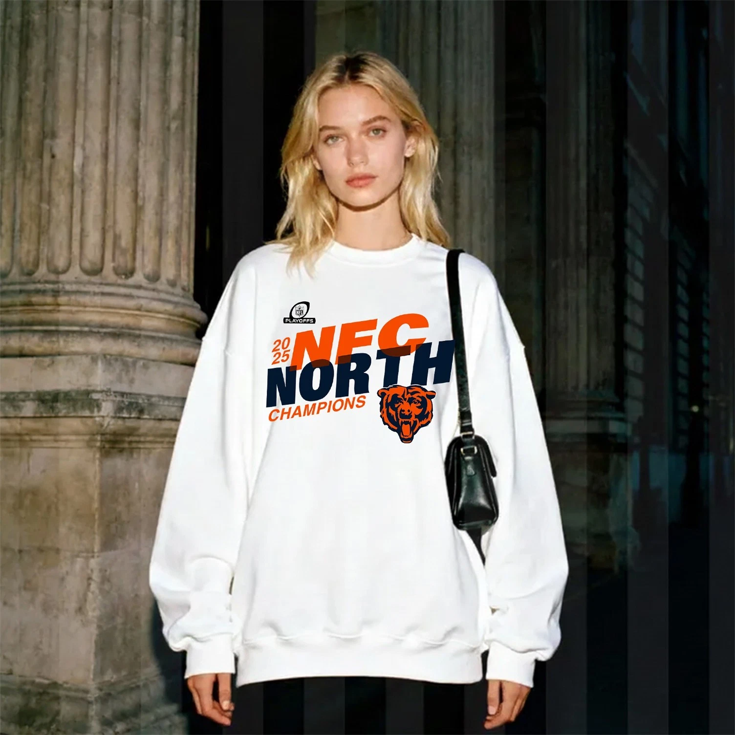 Chicago Bears 2025 NFC North Division Champions Sweatshirt