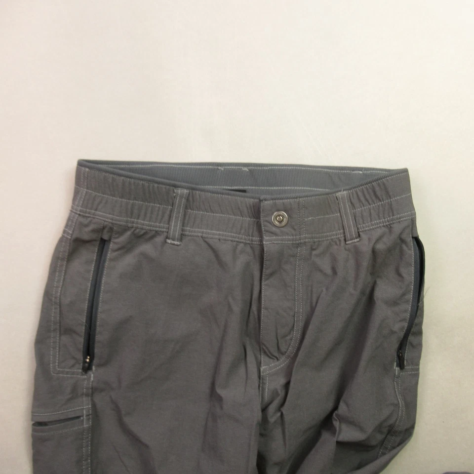Pantalones Kuhl Para Hombres 32X30 Carga Senderismo Calce Recto Gris Exterior Informal Bolsillos Foto 2 de 4