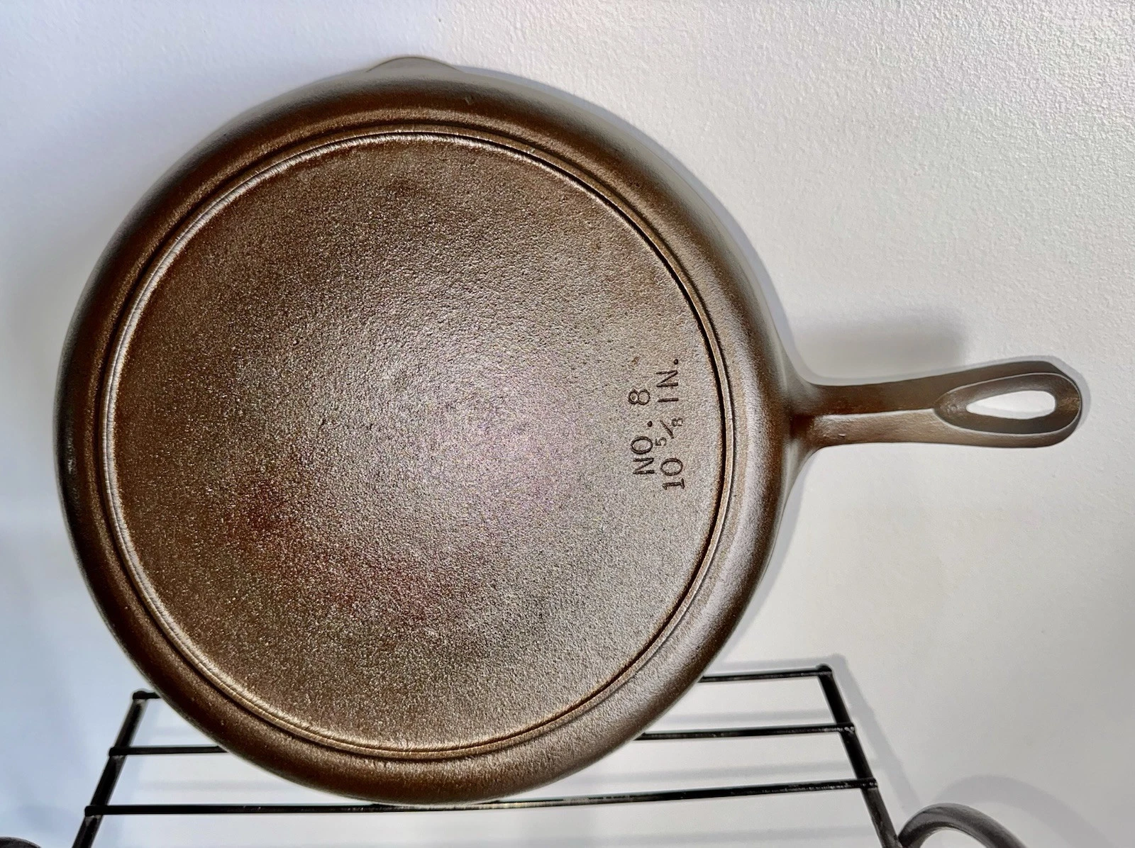 Vintage BSR Cast Iron Skillet Century Series 1960’s No cracks.
