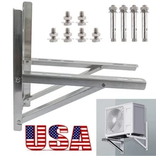 600LBS Steel Mini Split Wall Mount Bracket For Air Conditioner Condensing Units