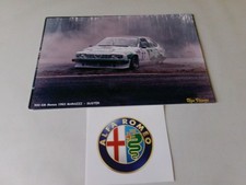 ALFA ROMEO PHOTO " 500 KM MONZA 1983 " 30 X 20 ALFETTA GTV\6 TOTIP - - NEW