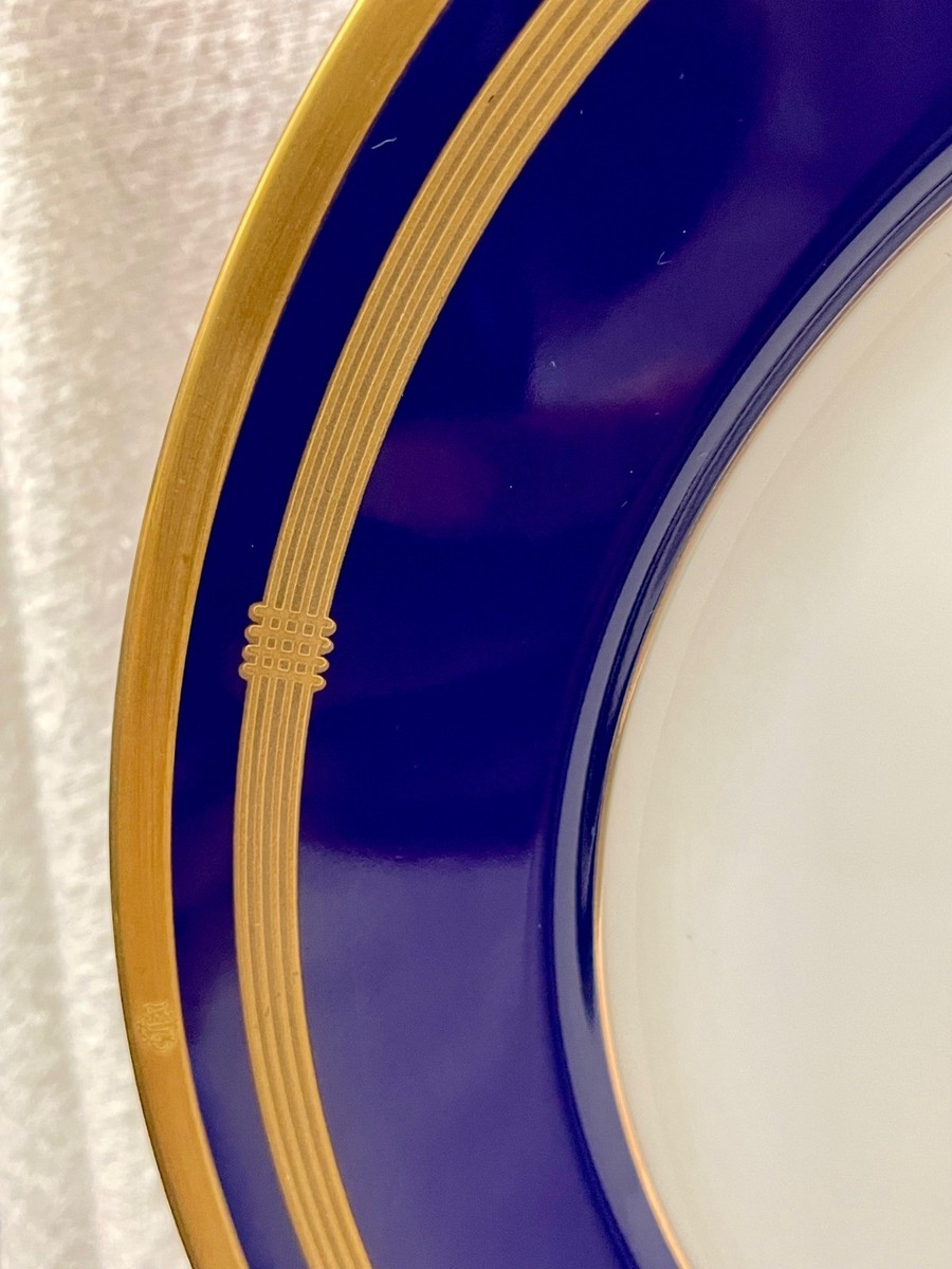 Christian Dior – GAUDRON LAPIS BLUE– 10-7/8” Dinner Plate – Blue