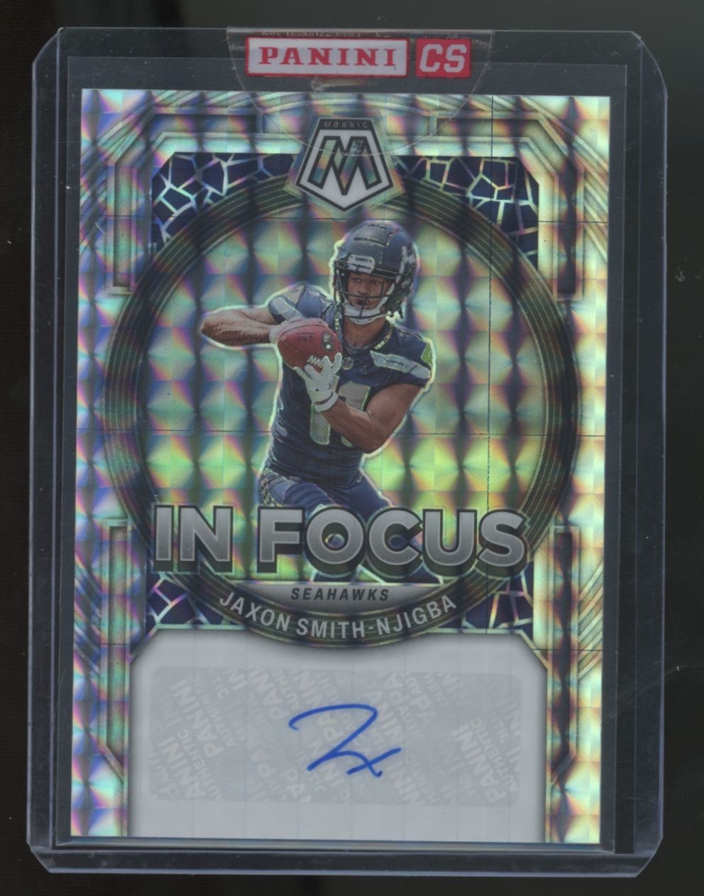 2023 Panini Mosaic Jaxon Smith-Njigba RC In Focus Auto #IF-JSN