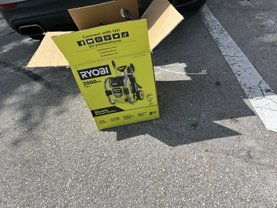 #ad Ryobi Electric Pressure Washer 2000 PSI 1.2 GPM Corded Cold Water Cleaner $135.53