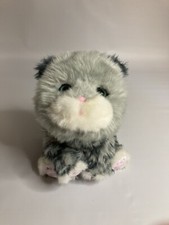 Little Live Pets My Dream Gray Cat Kitten Smooch Plush