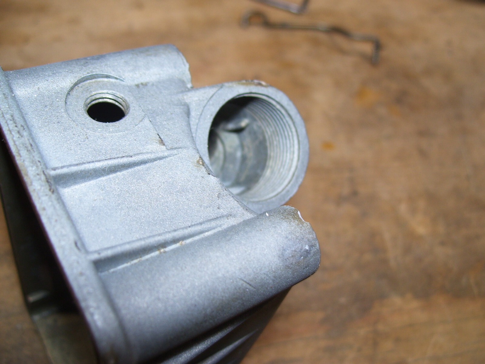 Holley Vintage Center Hung Fuel Bowl Float 4150 34R4649B With Script