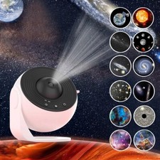 12IN1 Galaxie Sternenhimmel Projektor LED Nachtlicht rotierend Planetarium Sternenlampe