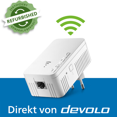 devolo WiFi 5 Repeater 1200 WLAN Verstärker 1200 Mbps LAN-Port WiFi Booster