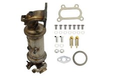 For For Honda Civic 2012-2013 1.8L Made in USA Front Upper Catalytic Converter