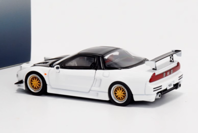 Fuji 1:64 White Carbon JDM NSX MK1 NA1 Sports Model Diecast Metal