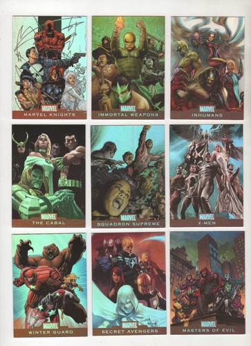 2010 Rittenhouse Marvel Heroes & Villains ... Near Alliances Set 17/18 - Picture 3 of 4