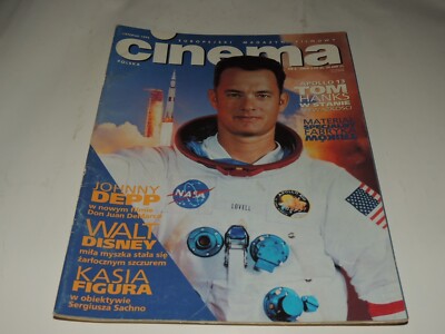 Cinema 3/1995 Polish magazine Tom Hanks, Johnny Deep Melanie Griffith J Travolta