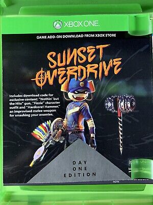 Working Fizzie Code Sunset Overdrive - Day 1 Edition (Microsoft Xbox One,  2014) 885370848847