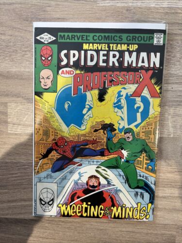 Marvel Comics Team Up Spider-Man And Professor X #118 1982 Bronze Age - Picture 1 of 1