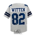 Jason Witten Autographed Dallas Custom White Football Jersey - BAS