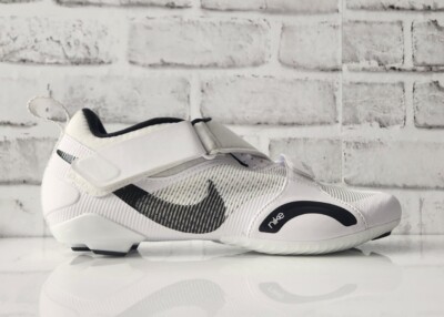New Women s Nike SuperRep Cycle White Black CJ0775-100 New Without Box Sz 7