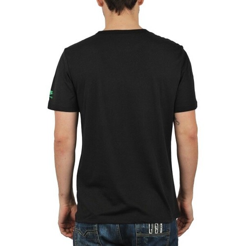 Nike Mens There Is No Finish Line Print T-Shirt Size-3XL Color-Black/Light Green - Foto 3 di 3