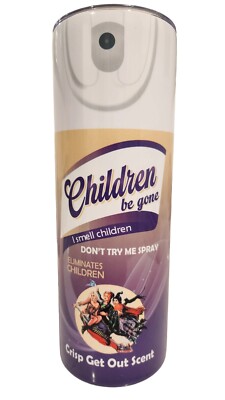 Children Be Gone Spray Can 20oz  Insulated Stainless Skinny Sublimation Tumbler