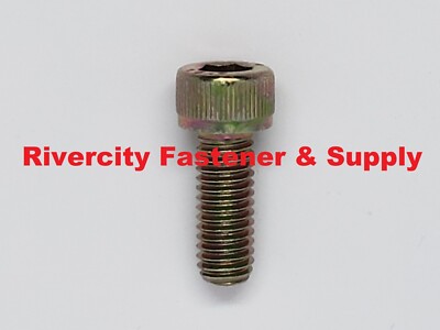 (5) M6-1.0x16 Socket Allen Head Cap Screws 6mm x 16mm Bolts M6x1.0 x 16 ZY