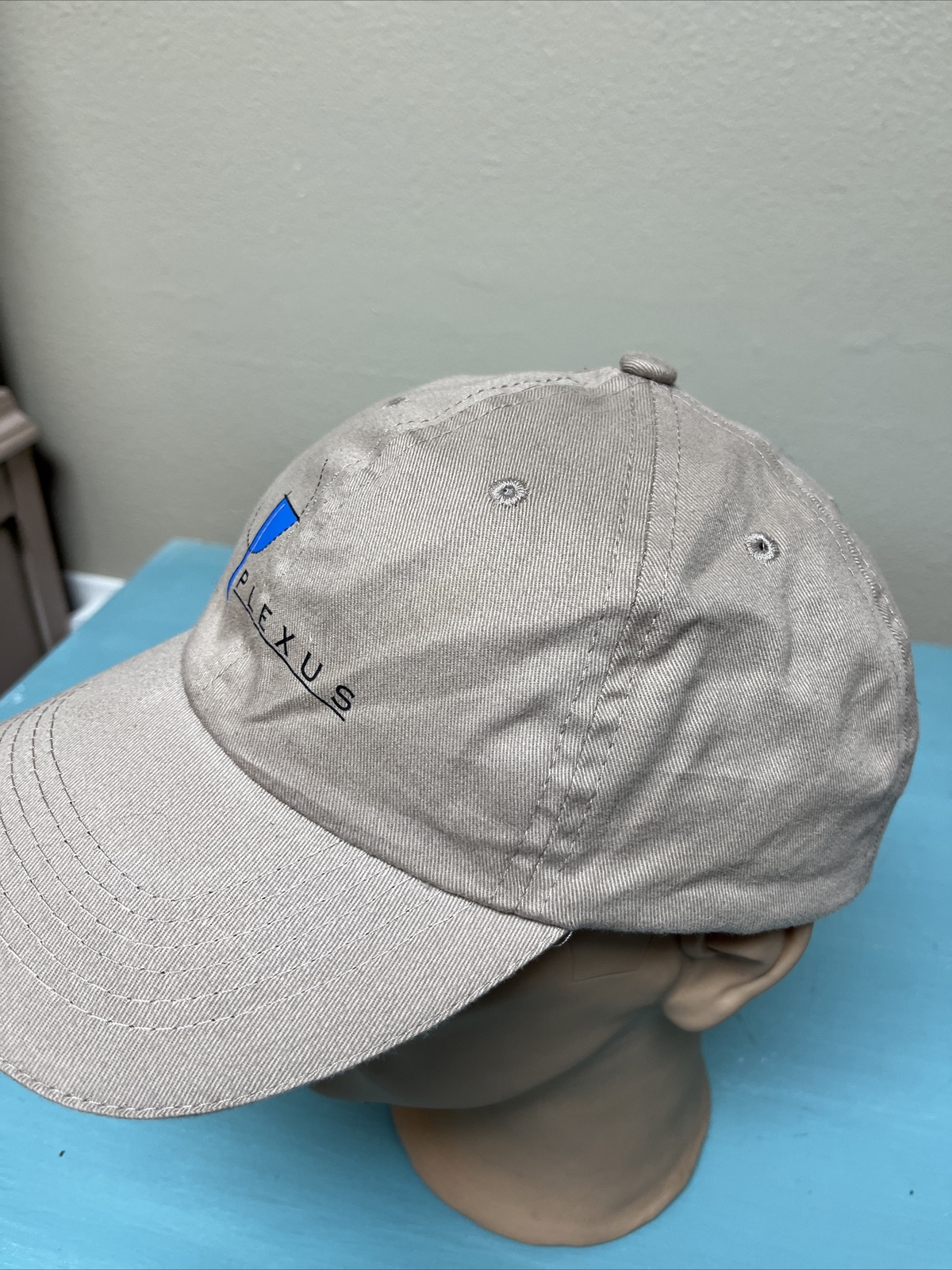 PLEXUS BEIGE STRAPBACK BASEBALL CAP HAT FROM NORW… - image 4