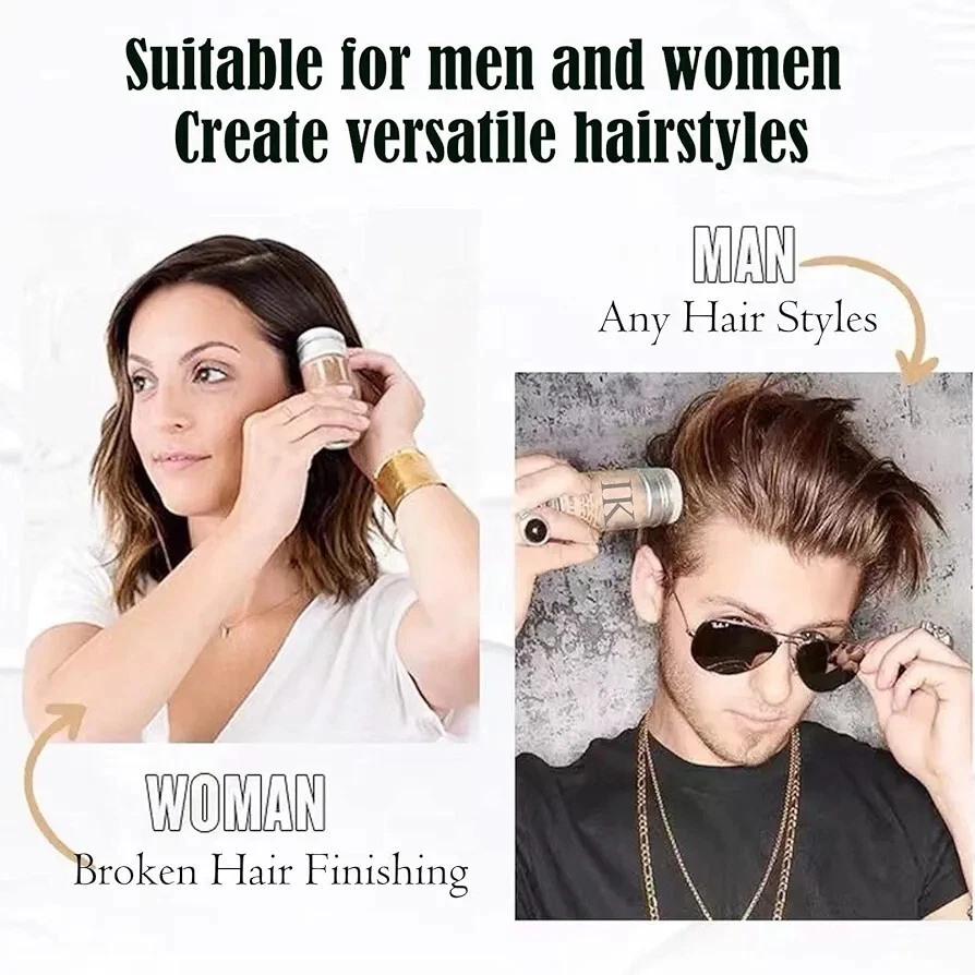 Hair Wax Stick, Long-Lasting Styling Wax Stick, Wax Stick Hair Accessories... - Image 4 of 4