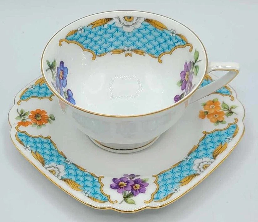 Zeh Scherzer Bavaria In Antique Ceramic & Porcelain Cups & Saucers