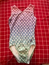 gk elite leotard as mermaid detail