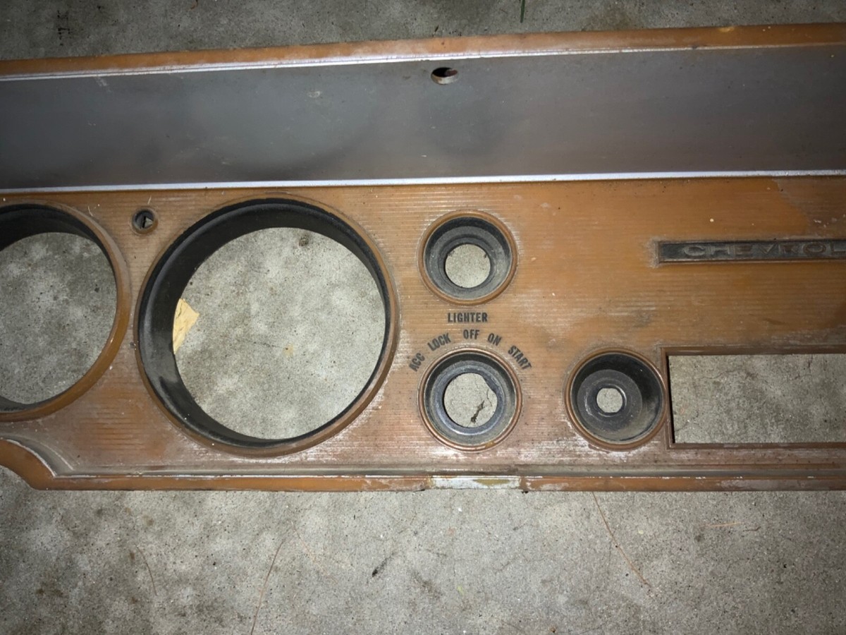 64 Chevrolet El Camino Chevelle ダッシュベゼル Dakota Digital 64 65 Chevy Chevelle / El Camino Analog Dash
