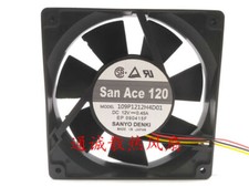 1PC SANYO 109P1212H4D01 Cooling Fan DC12V 0.45A 3-wire New