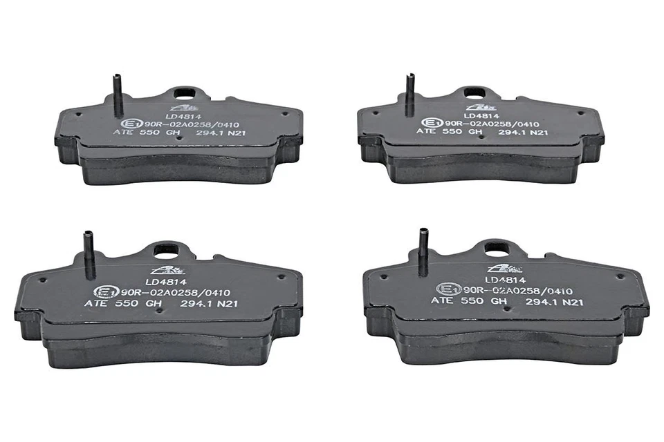 Juego de pastillas de freno de cerámica de disco de eje delantero ATE para PORSCHE Boxster 986 98635193911 Foto 2 de 2