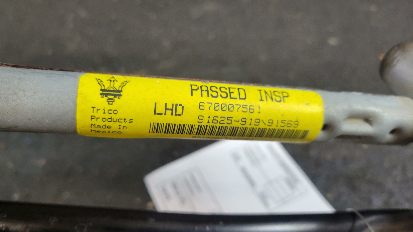 2014 MASERATI GHIBLI WINDSHIELD WIPER TRANSMISSION WITH MOTOR