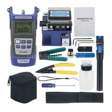 Fiber Optic FTTH Tool Kit FTTH Tools Set Optical Fiber Cold Splicing Machine os6