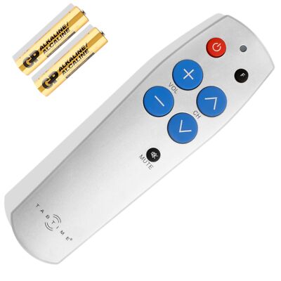 Big Button TV Remote Control - Easy to Use and Set Up - Universal - Basic Tel...