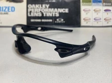 Oakley Radar Path Matte Black Frame w/ Gunmetal Oakley Icons - SKU# 53-096